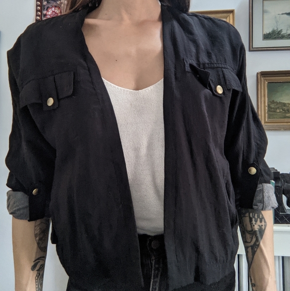 Rachel roy military/bomber style jacket - Picture 2 of 3